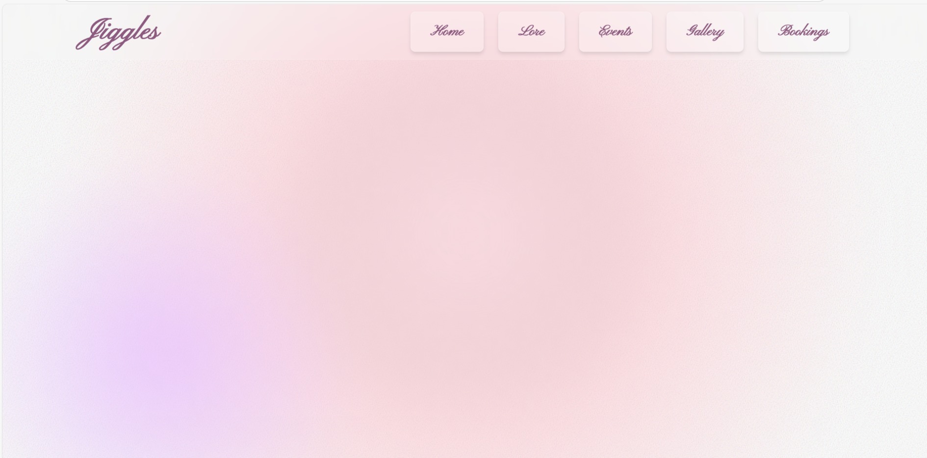 Jiggles Portfolio Screenshot